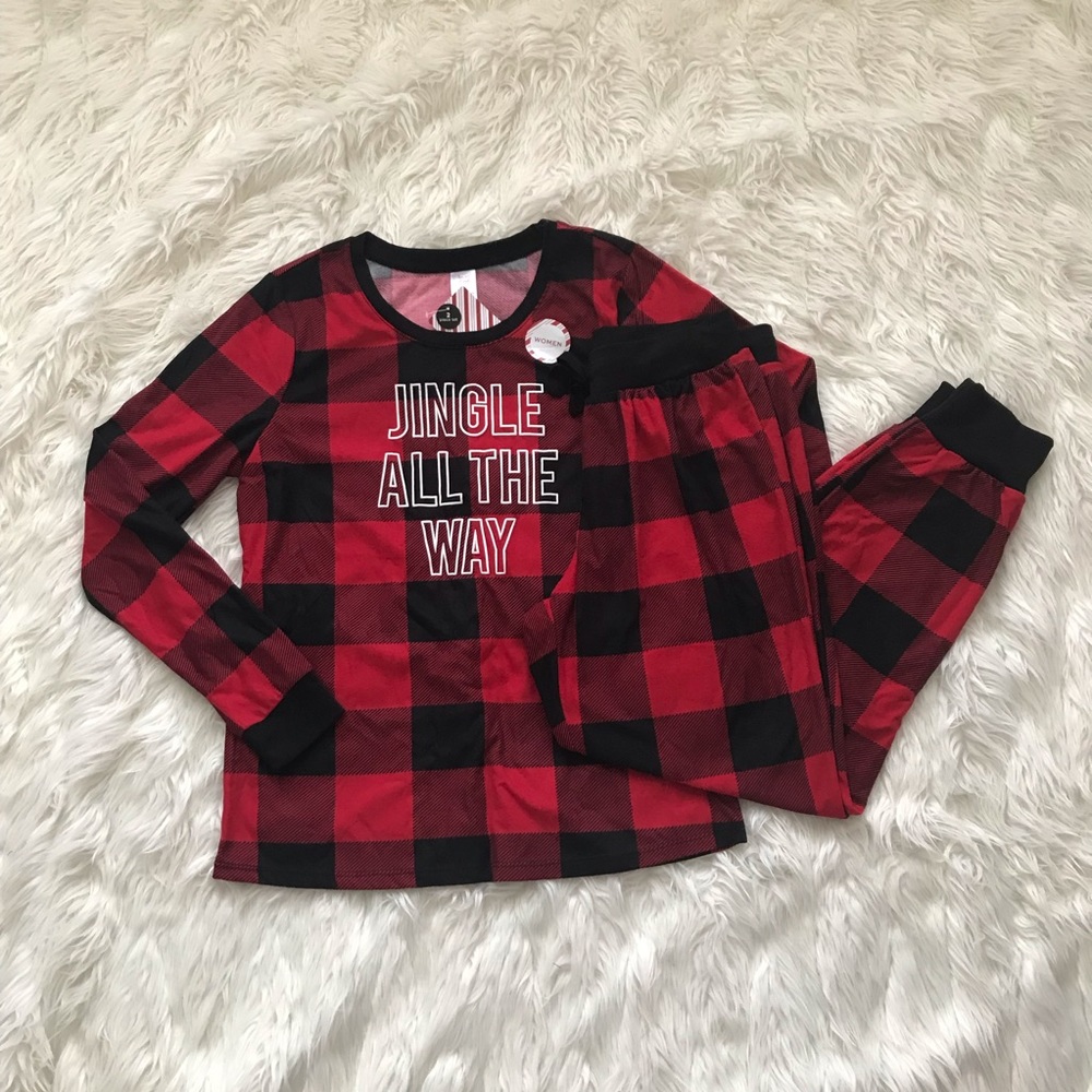 NWT North Pole Trading Co Women Christmas Sleepwear; long sleeve top & p…